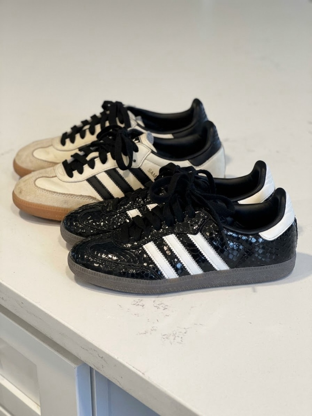 2 PAIRS- Womens Adidas Samba OG